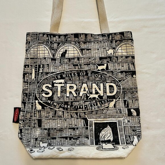 STRAND BOOKSTORE TOTE BAG - Picture 1 of 6